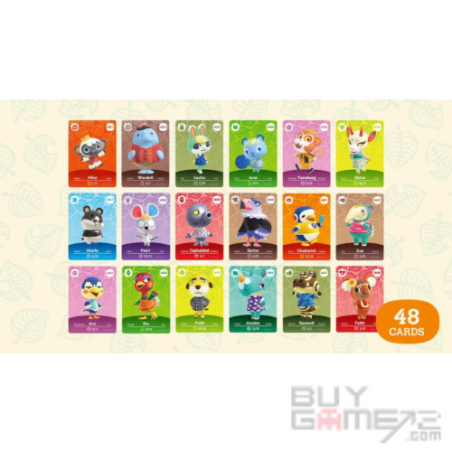 Animal Crossing Amiibo Card (Part 5, 3 Cards) Hong Kong