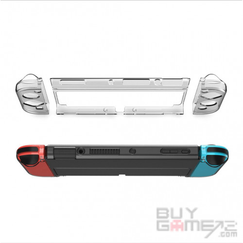 Switch OLED 主機及手掣水晶保護殼 (DOBE) 香港版
