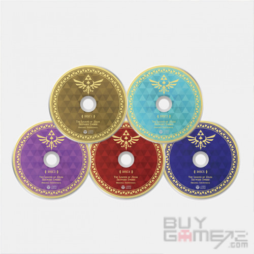The Legend of Zelda Skyward Sword HD -Original Soundtrack CD (First Print Limited Edition) JAP limited