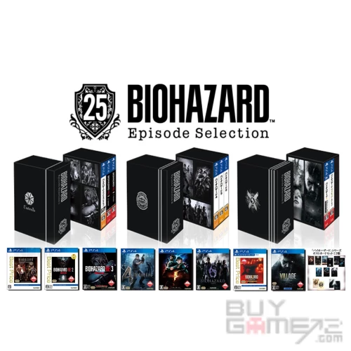 PS4) Biohazard 25th Episode Selection Vol.1-3 Japanese