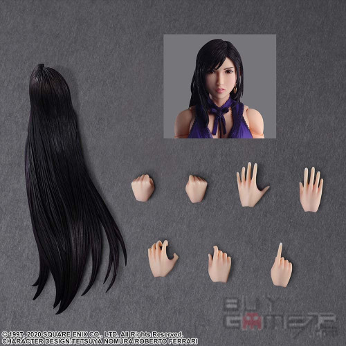 Final Fantasy VII Remake Play Arts kai Tifa Dress Version Figure Japanese