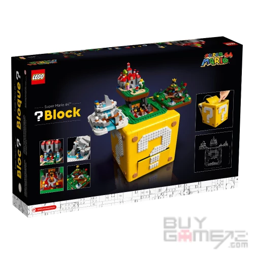 玩具精品) LEGO 超級瑪利歐64: 問號磚塊(71395) 香港版