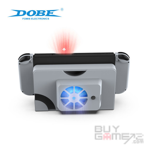 Switch OLED 底座專用發光散熱扇 (白色, DOBE) 香港版