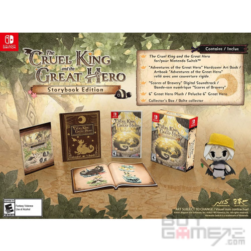 The Cruel King and the Great Hero (Storybook Edition) US Limited