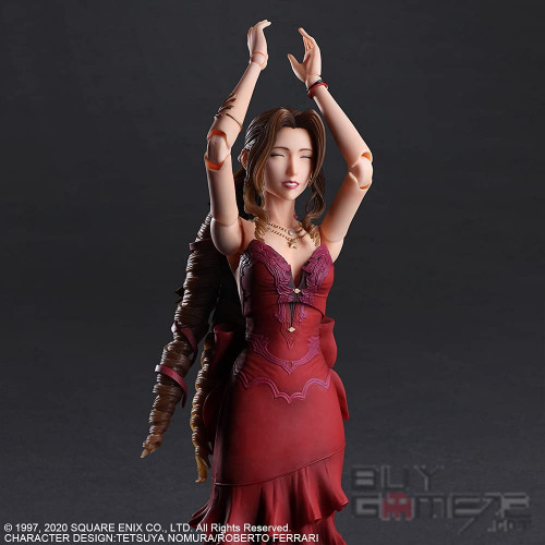 Final Fantasy VII Remake Play Arts kai Aerith Dress Version Figure Japanese