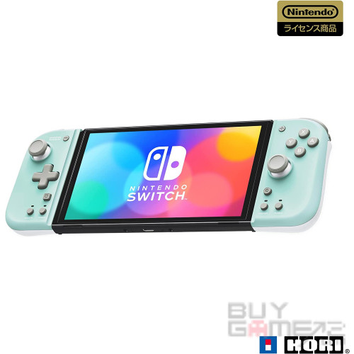 Split Pad Fit for Switch (Mint Green × White, HORI) Japanese