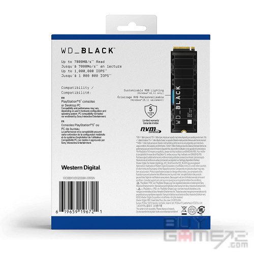 Western Digital WD-BLACK SN850 NVMe Solid State Drive (2TB) Hong Kong