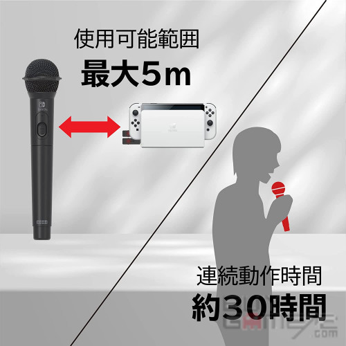 HORI Karaoke microphone for Nintendo Switch – WAFUU JAPAN