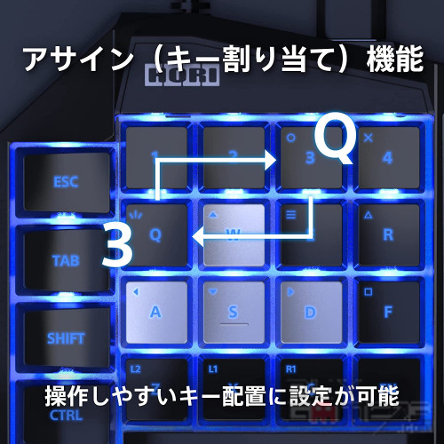 PS5/PS4/PC Tactical Assault Commander Mechanical Key Pad (HORI) Hong Kong