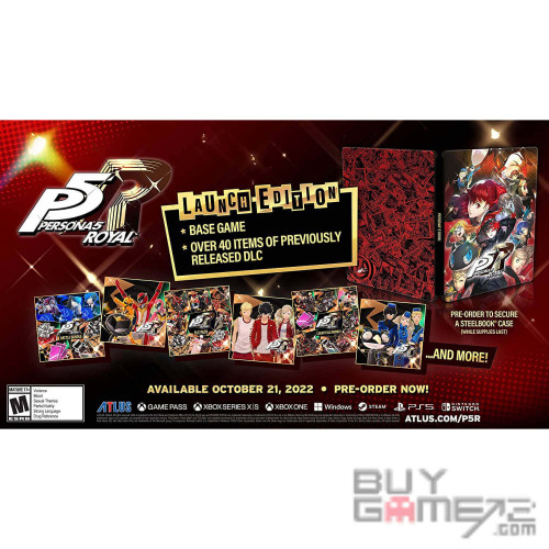 Persona 5: The Royal (Steelbook Launch Edition) US