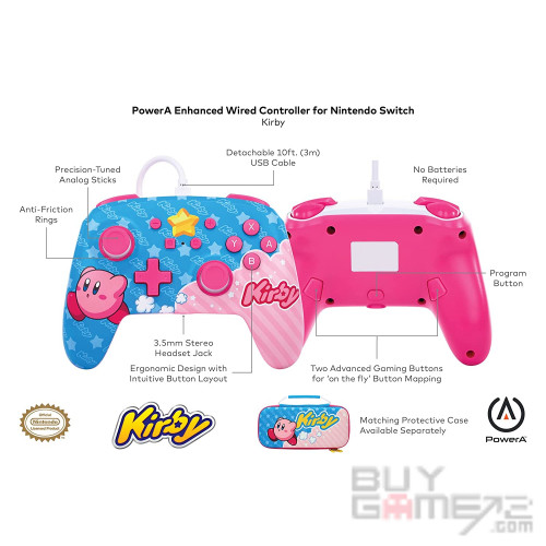 PowerA Enhanced Wired Controller (Kirby) US