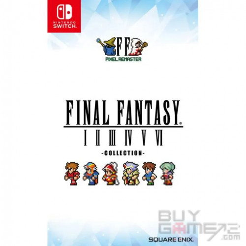 Final Fantasy Pixel Remaster Collection I-VI (Nintendo Switch) (ASIA / ENG)  NEW 8885011017559