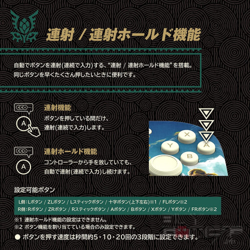 Switch 分体式控制器 Fit (萨尔达传说~ 王国之泪, HORI) 日本版