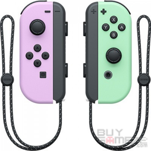 Joy-Con 手掣套裝 (淡紫/ 淡綠) 香港版