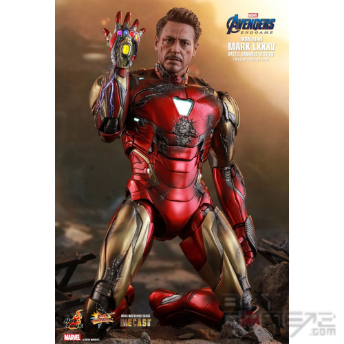 HotToys Marvel Avengers End Game Iron Man Mark LXXXV 1/6 Figure (Battle Damaged Version) Hong Kong