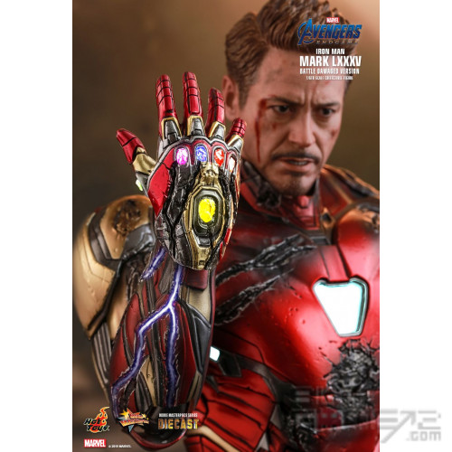 HotToys Marvel Avengers End Game Iron Man Mark LXXXV 1/6 Figure (Battle Damaged Version) Hong Kong