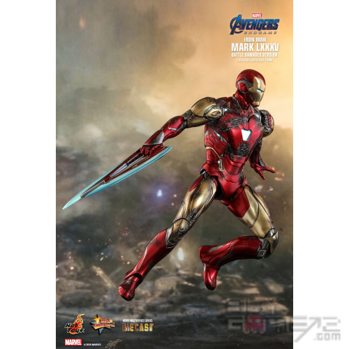 HotToys Marvel Avengers End Game Iron Man Mark LXXXV 1/6 Figure (Battle Damaged Version) Hong Kong