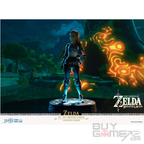 The Legend of Zelda Breath of the Wild: Zelda PVC Statue with LED (First 4 Figures Collector's Edition) US