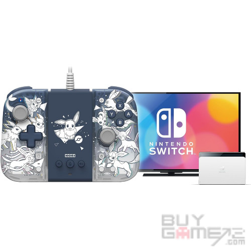Switch/ PC Grip Controller Fit Attachment Set (Eevee & Friends, HORI) Japanese
