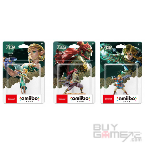 Amiibo Tears of the Kingdom Legend of Zelda Link Nintendo Switch Figure