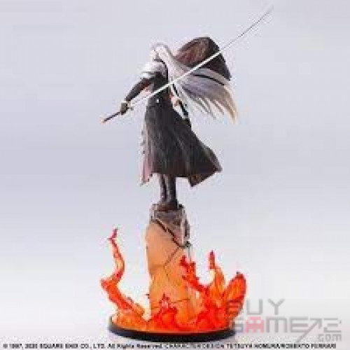Final Fantasy VII Rebirth STATIC ARTS - SEPHIROTH Figure HK Limited