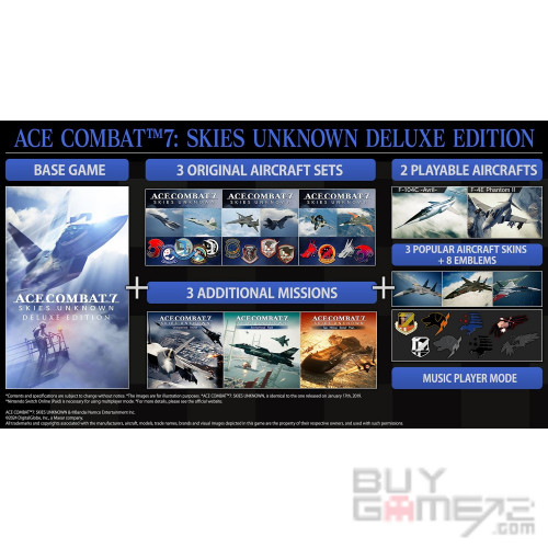 Ace Combat 7: Skies Unknown- Deluxe Edition Hong Kong
