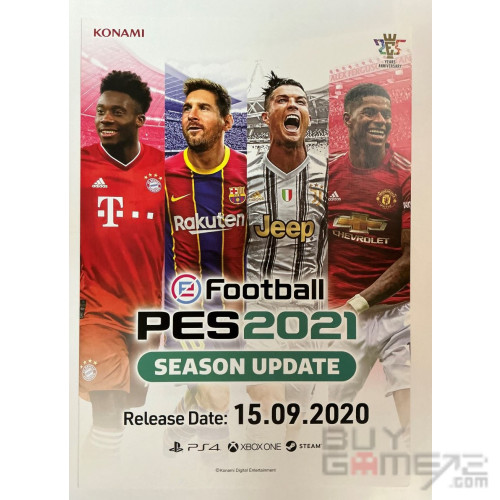 eFootball PES 2021 Season Update Original Large Poster Hong Kong