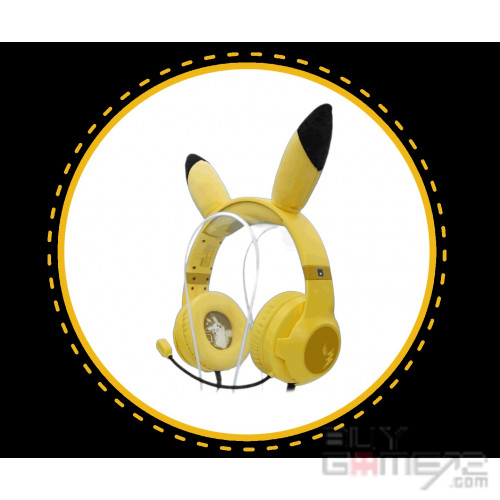 比卡超毛公仔耳朶遊戲有線耳機 (HORI) 日版