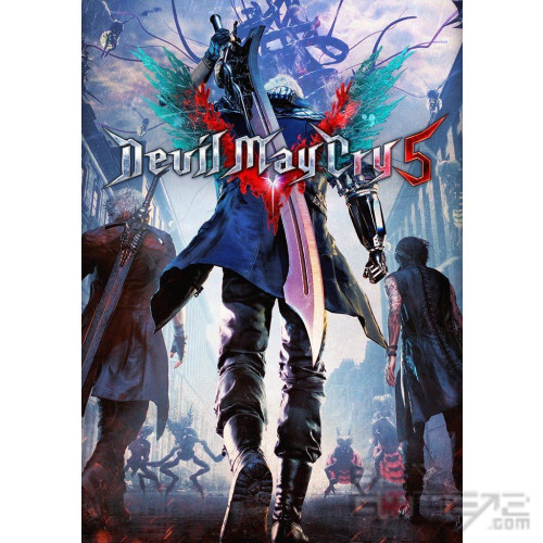 DMC Devil May Cry 5 Official Large Poster Japanese