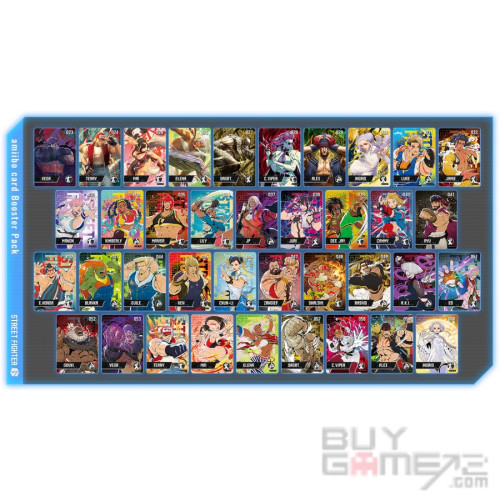 NS2) Amiibo Card: Booster Pack- Street Fighter 6 Japanese