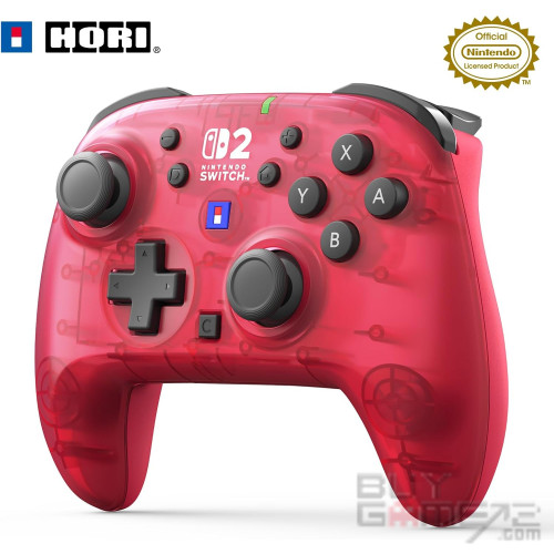 NS2) Wireless Bluetooth Controller TURBO (Ruby Magenta, HORI