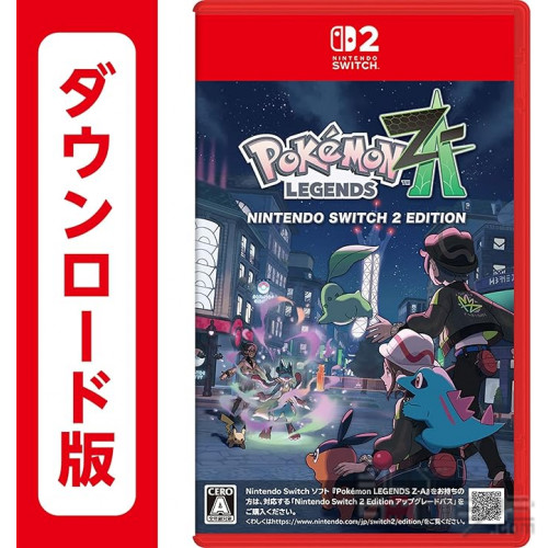 NS2) Pokemon Legends: Z-A Switch 2 Edition (Digital Edition) Hong Kong