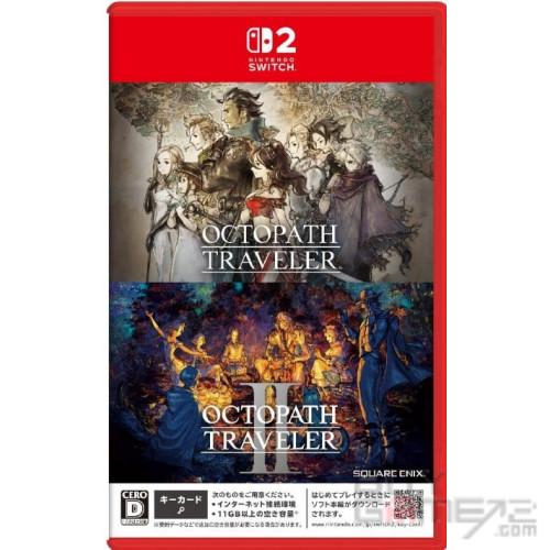 NS2) Octopath Traveler 1 + 2 Japanese