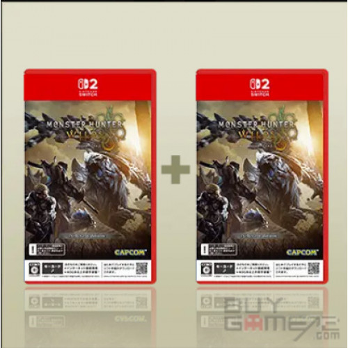 NS2) Monster Hunter Wilds- Deluxe (Double Pack) Japanese