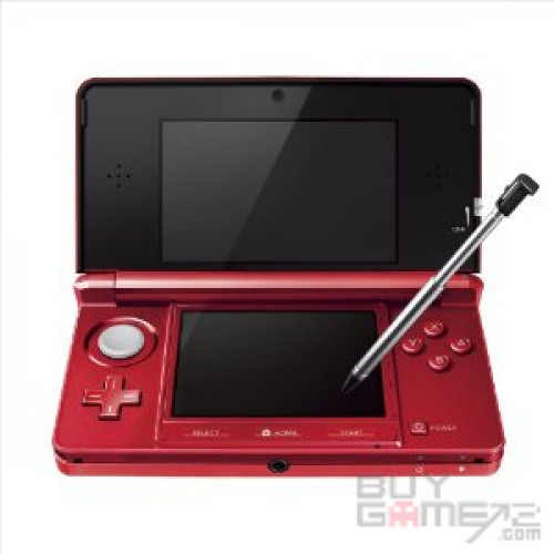 3DS) 任天堂3DS主機(紅色) 日版