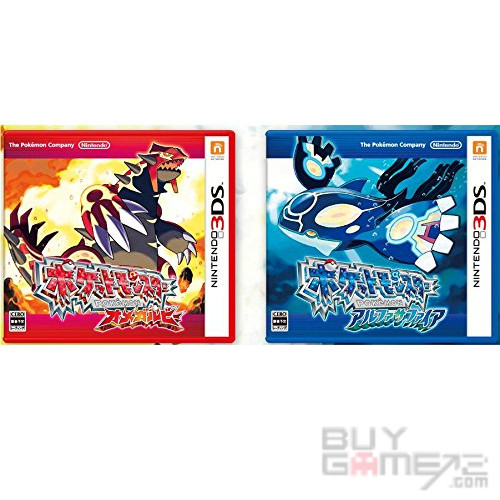 NEW 3DS LL 主機 + Pokemon 紅寶石/ 藍寶石 (優惠套裝) 買Game2限定版