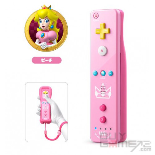 PEACH limited Wii U Remote Plus Controller JAP limited